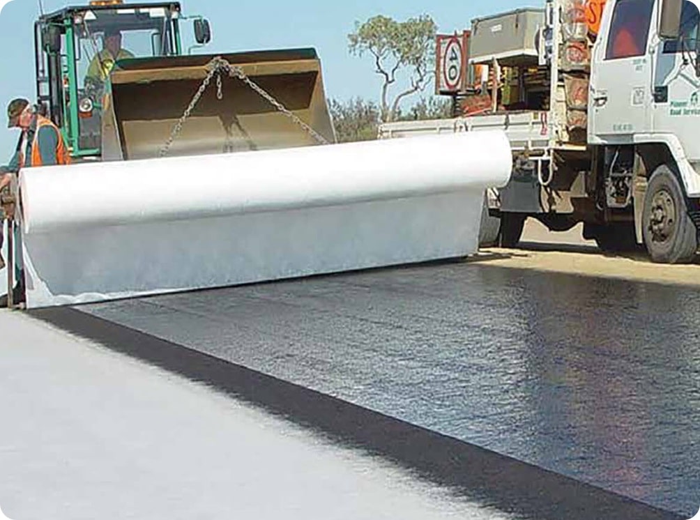 ژئوتکستایل در راه سازی