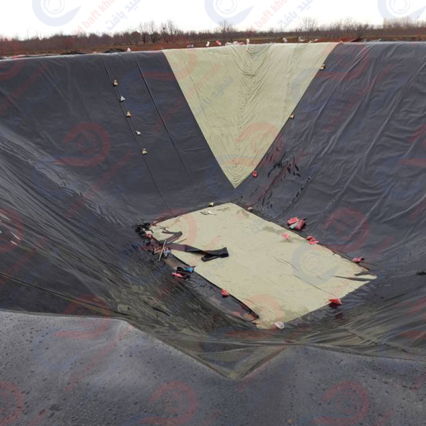 ژئوتکستایل استخر کشاورزی 4